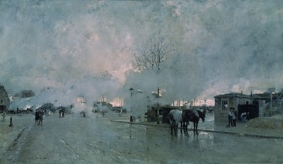The House by the Railway by Luigi Loir